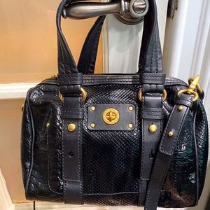 Marc Jacobs Turnlock Shine Lil Shifty Satchel